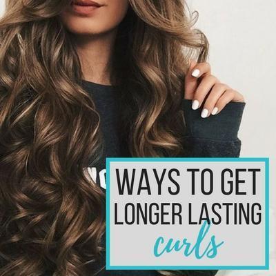 Ways to Get Longer Lasting Curls