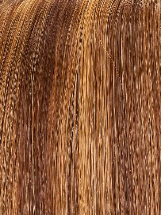 6F27 CARAMEL RIBBON | Brown with Strawberry Blonde Highlights